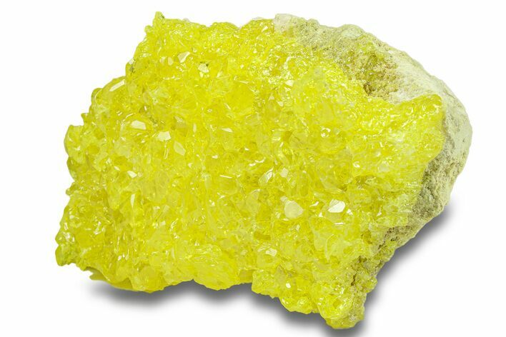 Bright-Yellow Sulfur Crystals - Bolivia #301874
